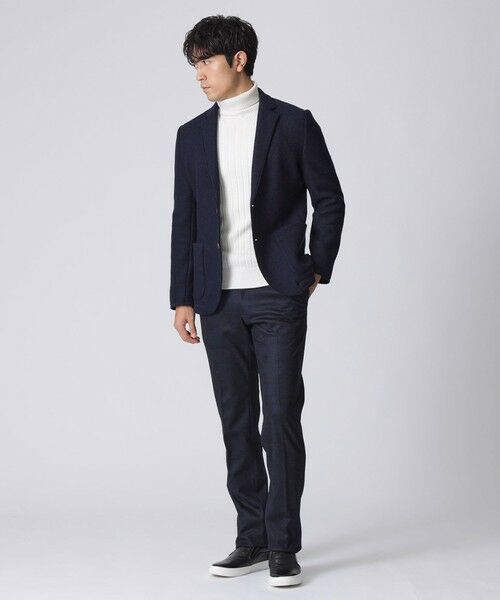 EPOCA UOMO / エポカ ウォモ その他トップス | ライトウールニットジャケット(ダークネイビー)