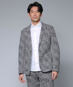 【PRIMA COLLECTION】【セットアップ】マイクロチェックジャケット