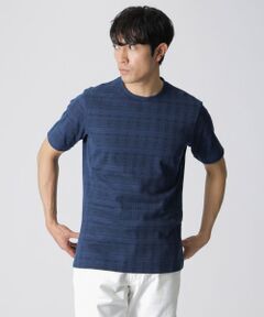 EPOCA UOMO / エポカ　ウォモ その他トップス | シャドーボーダークルーネックカットソー