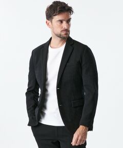 【美品】EPOCA UOMO エポカウォモ　メンズ　サイズ48 セットアップ】マイクロチェックウールジャケット(ジャケット