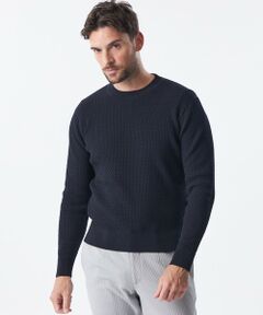 EPOCA UOMO / エポカ　ウォモ その他トップス | ＊Safari5月号掲載＊スプリングクランククルーネックニット