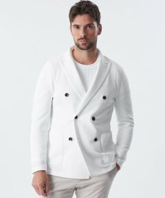 EPOCA UOMO / エポカ　ウォモ その他トップス | ＊Safari5月号掲載＊ニットダブルジャケット