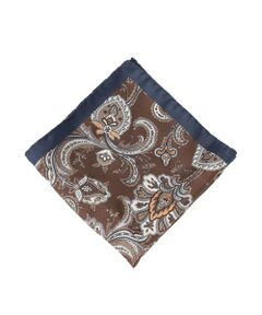 EPOCA UOMO / エポカ　ウォモ その他小物 | ブラウンペイズリーポケットチーフ