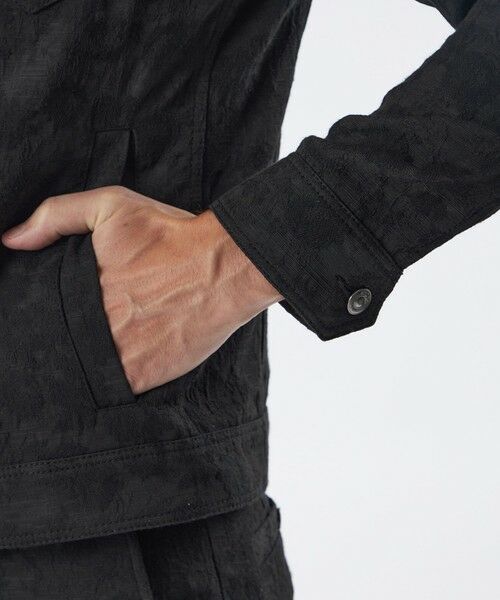 EPOCA UOMO / エポカ　ウォモ ブルゾン | 【PRIMA COLLECTION】フラワージャカードGジャン | 詳細6