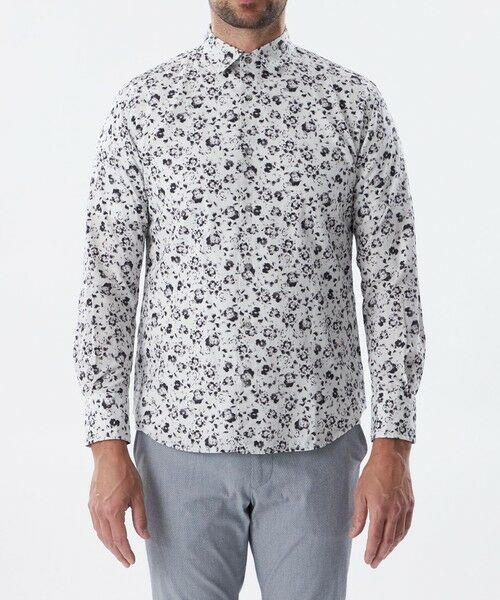 EPOCA UOMO / エポカ　ウォモ シャツ・ブラウス | オリジナルフラワープリントシャツ | 詳細3