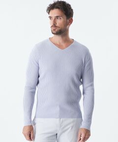 EPOCA UOMO / エポカ　ウォモ その他トップス | Vネックリブニット