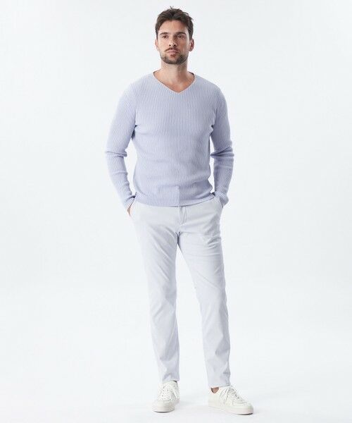 EPOCA UOMO / エポカ　ウォモ その他トップス | Vネックリブニット | 詳細1