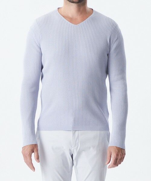 EPOCA UOMO / エポカ　ウォモ その他トップス | Vネックリブニット | 詳細2