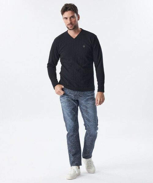 EPOCA UOMO / エポカ ウォモ その他パンツ | クロコダイルデニムパンツ | 詳細2