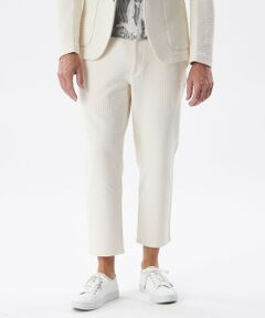 EPOCA UOMO / エポカ　ウォモ その他パンツ | 【PRIMA COLLECTION】【セットアップ着用可】スクエアジャカードクロップドパンツ