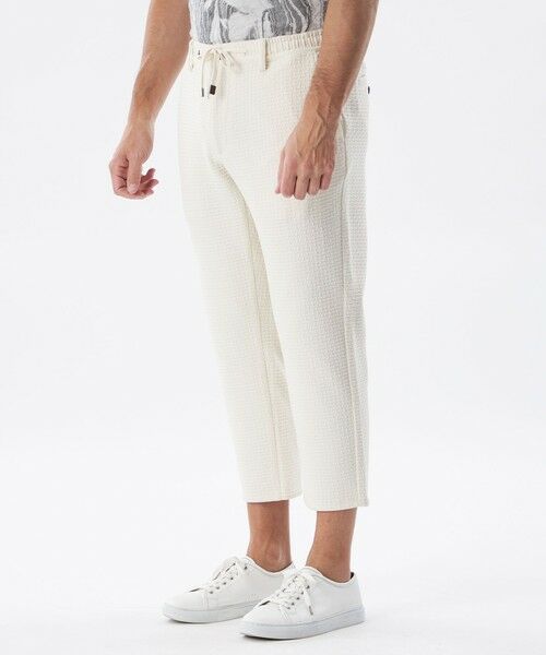 EPOCA UOMO / エポカ　ウォモ その他パンツ | 【PRIMA COLLECTION】【セットアップ着用可】スクエアジャカードクロップドパンツ | 詳細3