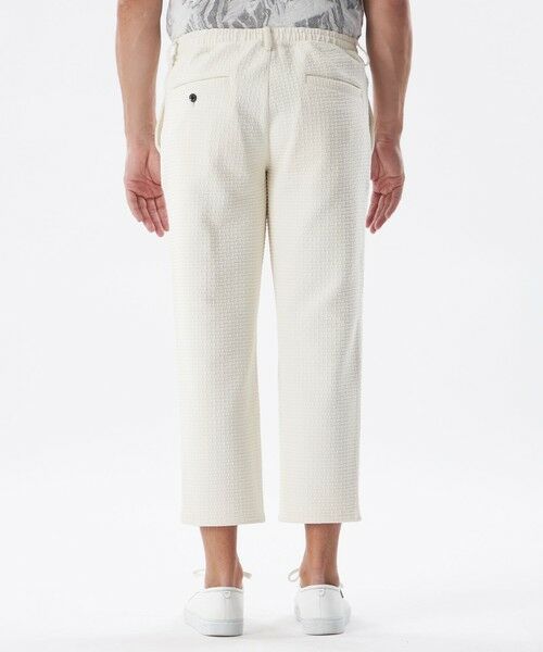 EPOCA UOMO / エポカ　ウォモ その他パンツ | 【PRIMA COLLECTION】【セットアップ着用可】スクエアジャカードクロップドパンツ | 詳細4