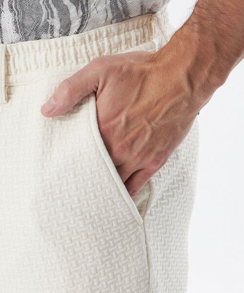 EPOCA UOMO / エポカ　ウォモ その他パンツ | 【PRIMA COLLECTION】【セットアップ着用可】スクエアジャカードクロップドパンツ | 詳細5