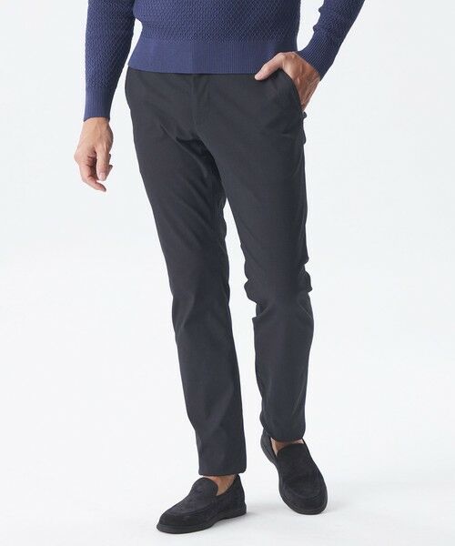 EPOCA UOMO/エポカ ウォモ ハイテンションドビーパンツ ダークネイビー 46 EPOCA UOMO/エポカ ウォモ ハイテンションドビーパンツ ダークネイビー 46