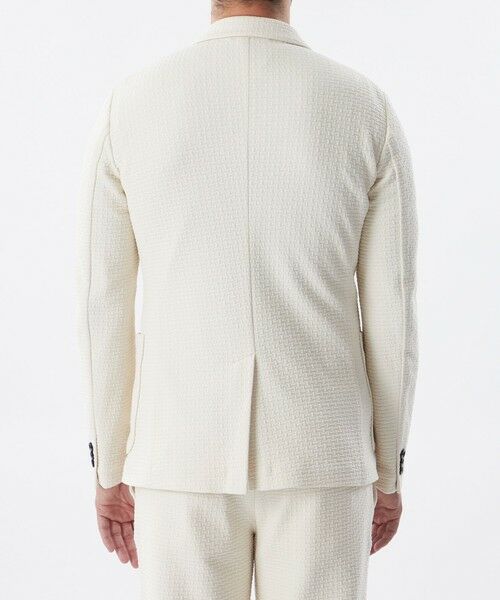 EPOCA UOMO / エポカ ウォモ その他アウター | 【PRIMA COLLECTION】【セットアップ着用可】スクエアジャカードJK | 詳細4