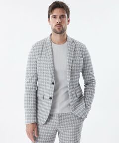 EPOCA UOMO / エポカ　ウォモ その他アウター | 【PRIMA COLLECTION】【セットアップ着用可】千鳥ジャカードリネンミックスJK