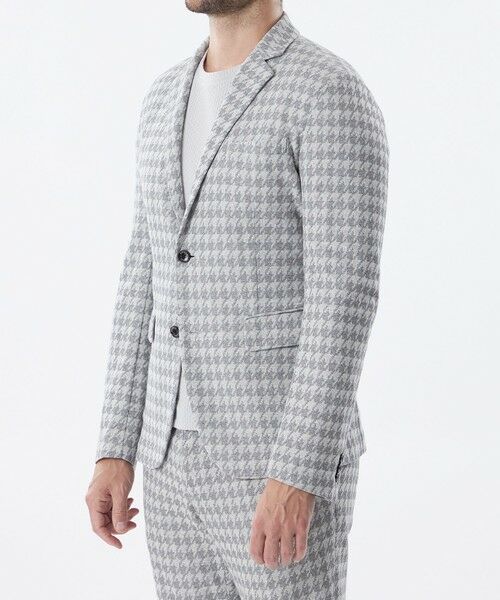 EPOCA UOMO / エポカ ウォモ その他アウター | 【PRIMA COLLECTION】【セットアップ着用可】千鳥ジャカードリネンミックスJK | 詳細3