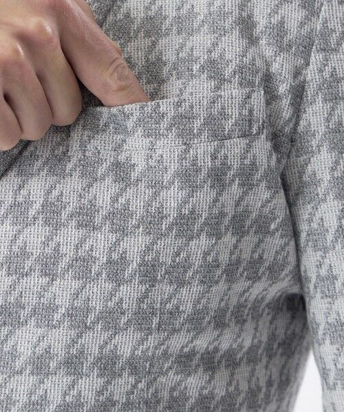 EPOCA UOMO / エポカ ウォモ その他アウター | 【PRIMA COLLECTION】【セットアップ着用可】千鳥ジャカードリネンミックスJK | 詳細5