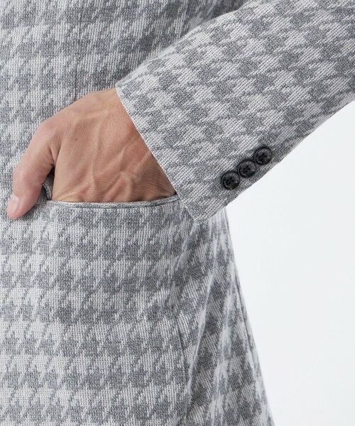 EPOCA UOMO / エポカ ウォモ その他アウター | 【PRIMA COLLECTION】【セットアップ着用可】千鳥ジャカードリネンミックスJK | 詳細6