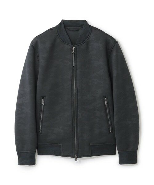 EPOCA UOMO/エポカ ウォモ 【セットアップ着用可】カモフラエンボスMA-1ブルゾン ダークネイビー 52 EPOCA UOMO/エポカ ウォモ 【セットアップ着用可】カモフラエンボスMA-1ブルゾン ダークネイビー 52
