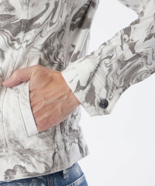 EPOCA UOMO / エポカ ウォモ ブルゾン | 【PRIMA COLLECTION】マーブルGジャン | 詳細6