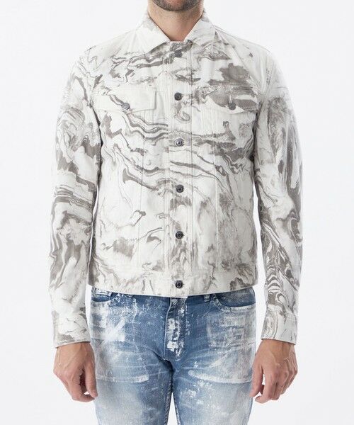 EPOCA UOMO / エポカ ウォモ ブルゾン | 【PRIMA COLLECTION】マーブルGジャン | 詳細2