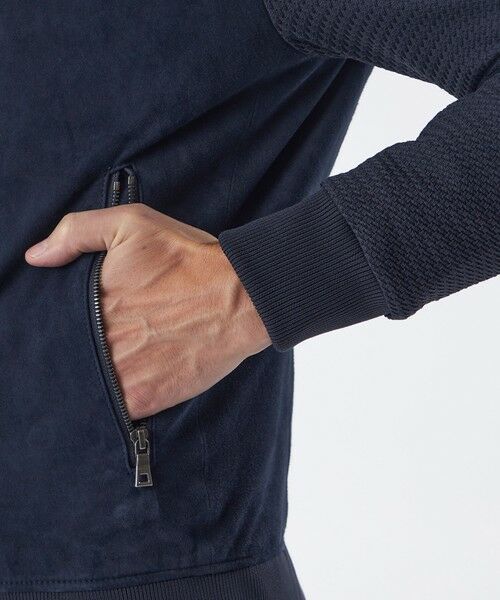 EPOCA UOMO / エポカ ウォモ ブルゾン | 【PRIMA COLLECTION】スエードコンビブルゾン | 詳細5