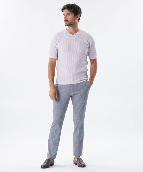 EPOCA UOMO / エポカ ウォモ その他トップス | ウォッシャブルワッフルニットTシャツ | 詳細3