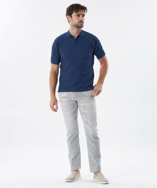 EPOCA UOMO / エポカ　ウォモ その他トップス | ウォッシャブルニットポロシャツ | 詳細3