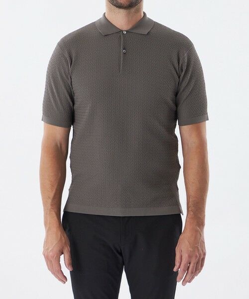 EPOCA UOMO / エポカ　ウォモ その他トップス | ウォッシャブルニットポロシャツ | 詳細5