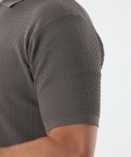 EPOCA UOMO / エポカ　ウォモ その他トップス | ウォッシャブルニットポロシャツ | 詳細8