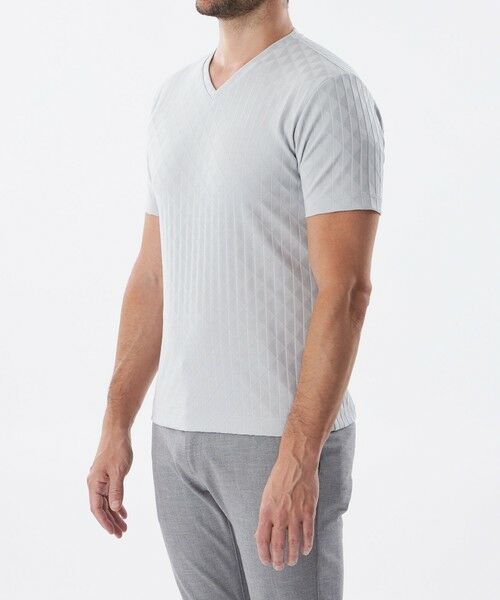 EPOCA UOMO / エポカ　ウォモ その他トップス | ジオメリンクスJQ・Vネックショートスリーブ | 詳細5