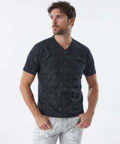 EPOCA UOMO / エポカ　ウォモ その他トップス | 【PRIMA COLLECTION】パッチワークバックカットカットソー