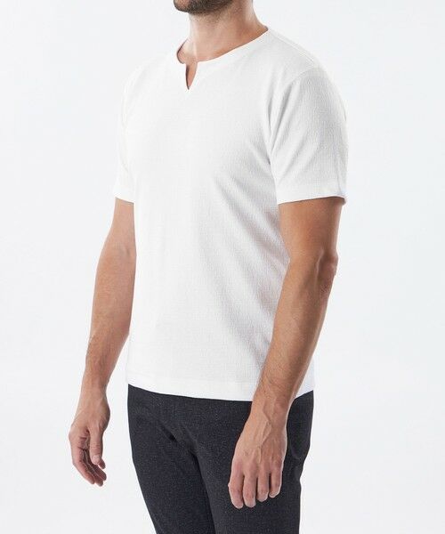 EPOCA UOMO / エポカ ウォモ その他トップス | *Safari5月号掲載*ブリスタージャカードキーネックカットソー | 詳細4