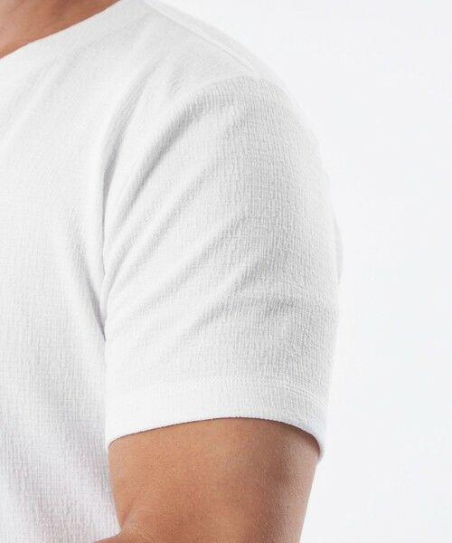 EPOCA UOMO / エポカ ウォモ その他トップス | *Safari5月号掲載*ブリスタージャカードキーネックカットソー | 詳細6