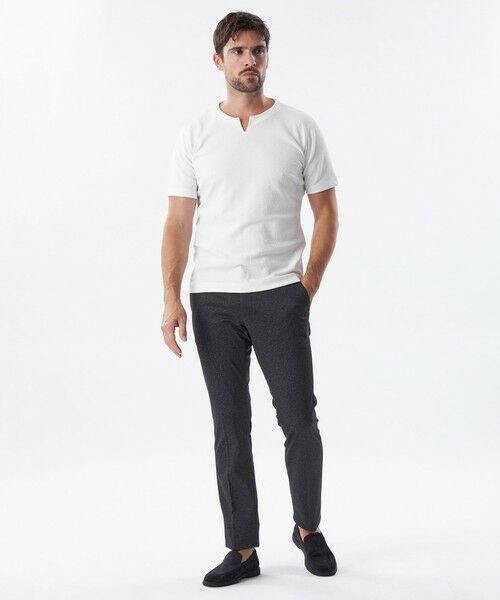 EPOCA UOMO / エポカ ウォモ その他トップス | *Safari5月号掲載*ブリスタージャカードキーネックカットソー | 詳細1