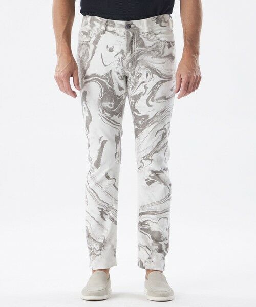 EPOCA UOMO / エポカ ウォモ その他パンツ | 【PRIMA COLLECTION】マーブルデニムパンツ | 詳細2