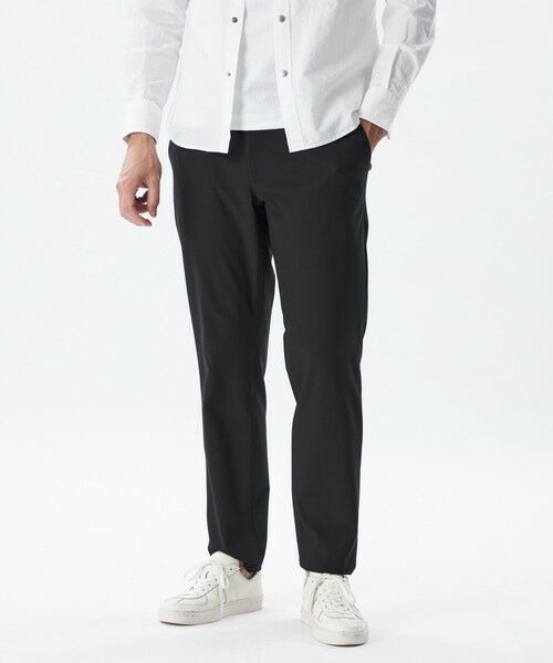 EPOCA UOMO/エポカ ウォモ *Safari5月号掲載*トリコットストレッチパンツ ブラック 52 EPOCA UOMO/エポカ ウォモ *Safari5月号掲載*トリコットストレッチパンツ ブラック 52