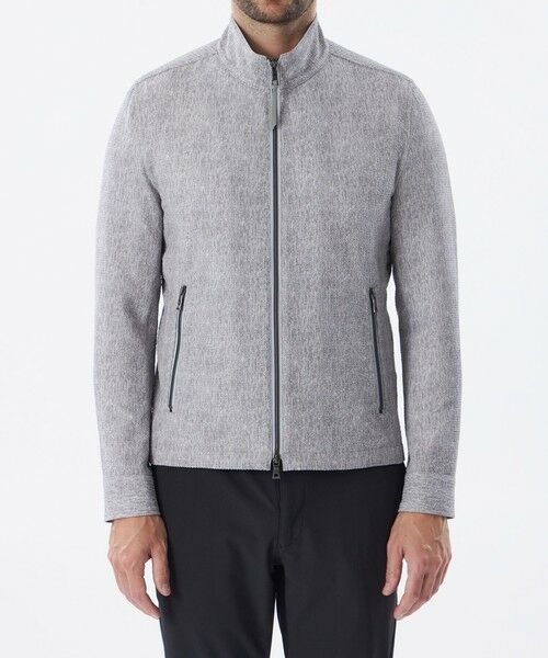 EPOCA UOMO / エポカ　ウォモ ブルゾン | ツイードプリントストレッチサッカーブルゾン | 詳細3