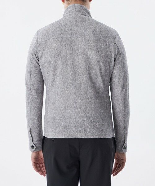 EPOCA UOMO / エポカ　ウォモ ブルゾン | ツイードプリントストレッチサッカーブルゾン | 詳細5