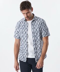 EPOCA UOMO / エポカ　ウォモ シャツ・ブラウス | フラワープリントメッシュシャツ