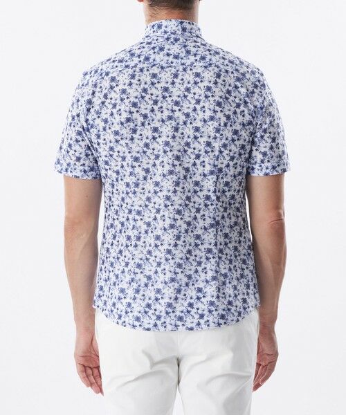 EPOCA UOMO / エポカ　ウォモ シャツ・ブラウス | フラワープリントメッシュシャツ | 詳細5