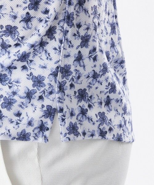 EPOCA UOMO / エポカ　ウォモ シャツ・ブラウス | フラワープリントメッシュシャツ | 詳細7