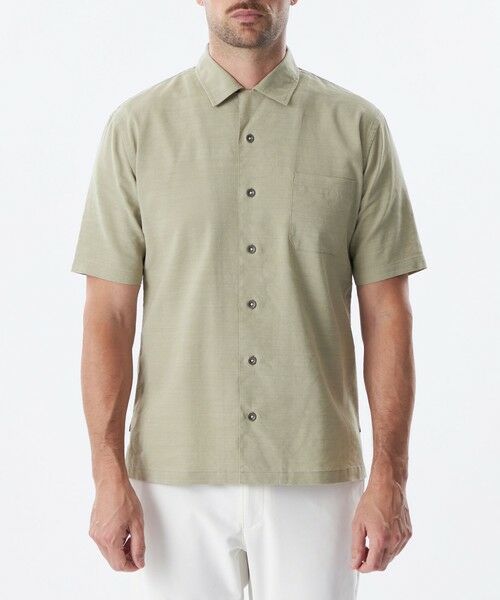 EPOCA UOMO / エポカ ウォモ シャツ・ブラウス | 【Safari Lounge別注】半袖リネンストレッチシャツ | 詳細4