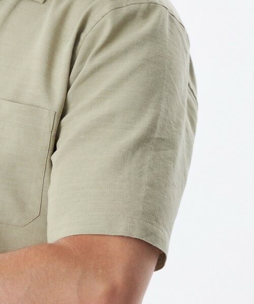 EPOCA UOMO / エポカ ウォモ シャツ・ブラウス | 【Safari Lounge別注】半袖リネンストレッチシャツ | 詳細9
