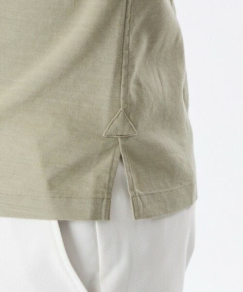 EPOCA UOMO / エポカ ウォモ シャツ・ブラウス | 【Safari Lounge別注】半袖リネンストレッチシャツ | 詳細10