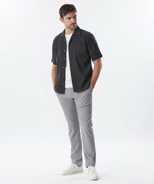 EPOCA UOMO / エポカ ウォモ シャツ・ブラウス | 【Safari Lounge別注】半袖リネンストレッチシャツ | 詳細1