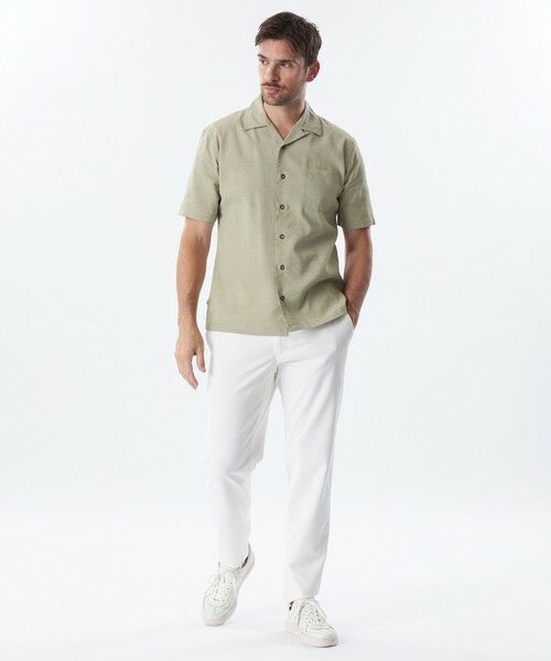 EPOCA UOMO / エポカ ウォモ シャツ・ブラウス | 【Safari Lounge別注】半袖リネンストレッチシャツ | 詳細2