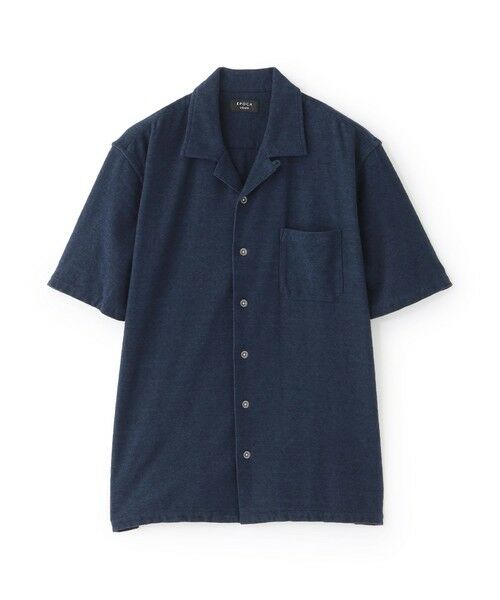 EPOCA UOMO / エポカ　ウォモ シャツ・ブラウス | ミニパイルオープンカラーシャツ | 詳細2