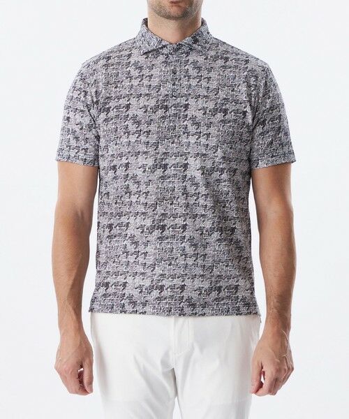 EPOCA UOMO / エポカ ウォモ その他トップス | ライン千鳥プリントポロシャツ | 詳細3